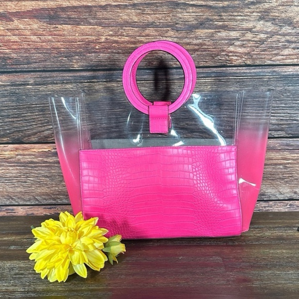 Vince Camino Clea Tote Bag neon fuchsia NWT brand new never used before